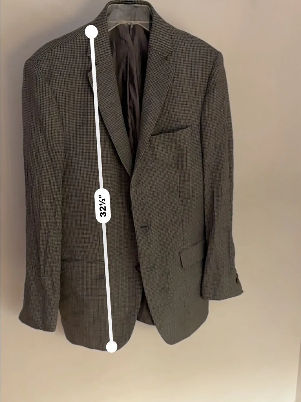 ✨Vintage✨ Men's RALPH LAUREN Black and White Houndstooth Sport Coat